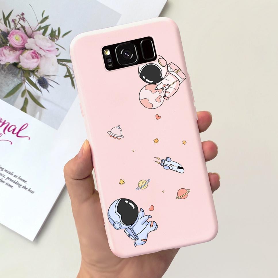 New For Samsung Galaxy S8+ SM-G955F Case Luxury Flower Butterfly Soft Silicone Cover For Samsung S8+ S8Plus S8 Bumper Phone Case