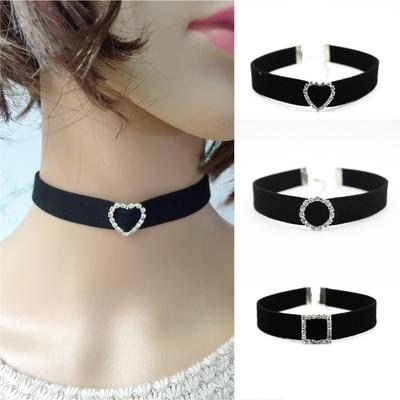 Naszyjnik Choker Serce Kołnierz Biżuteria Akcesoria