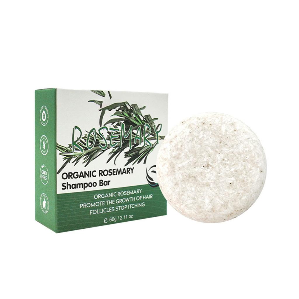 Deep Cleansing Scalp Hair Loss And Oil Control Shampoo Soap 60g, Rosmarinus Officinalis Shampoo Solid Shampoo Soap