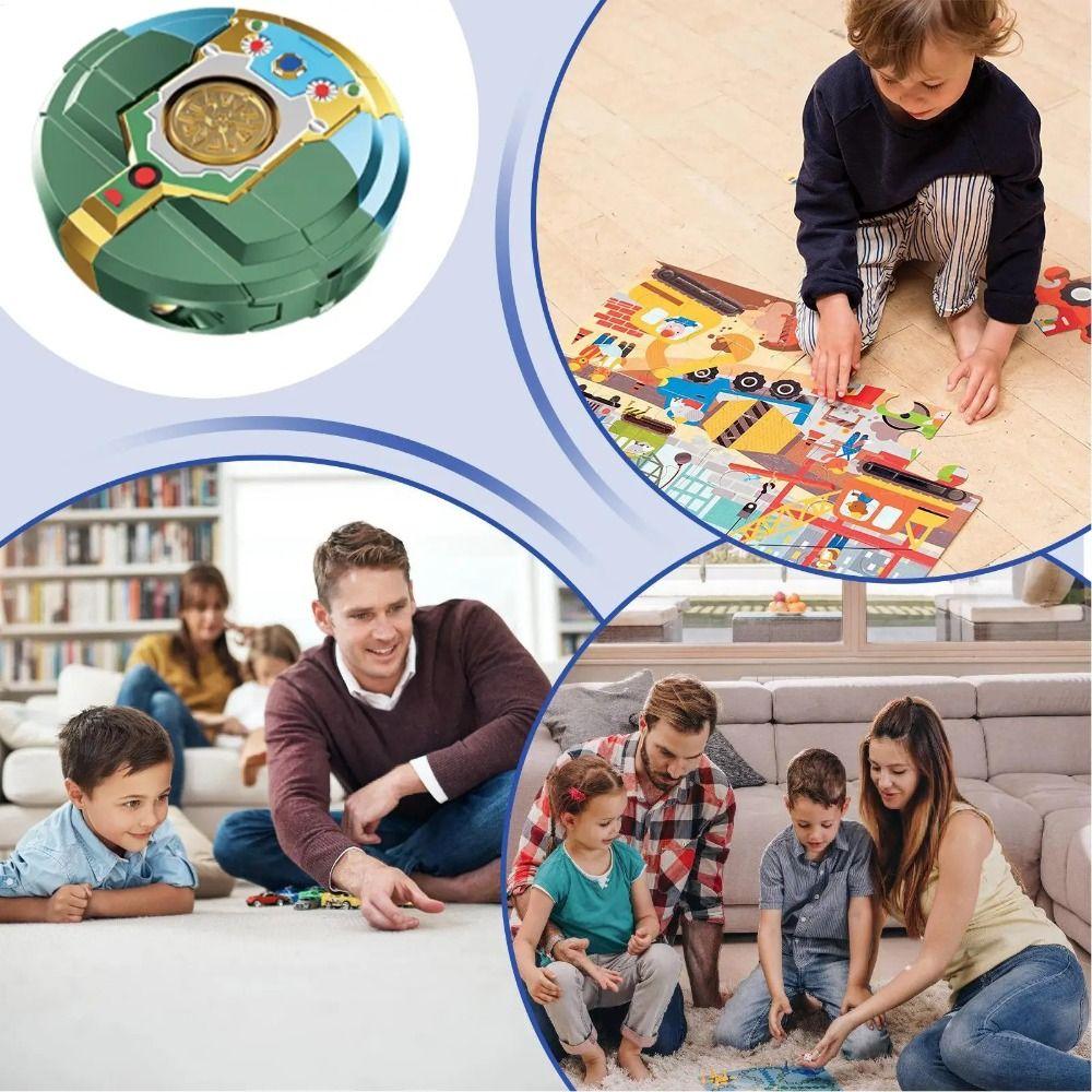 4pcs/bag ABS Fingertip Decompression Toy Silent Fingertip Gyro  Children's Gifts