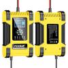 12V/24V 12A 7-Stage Smart Lead-Acid Battery Charger with Light Indicator