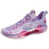 Anta Frenzy 5 Pro Abrasion Resistant Breathable Low Top Basketball Shoes Men's Pink Purple Sneakers 112531119S-1