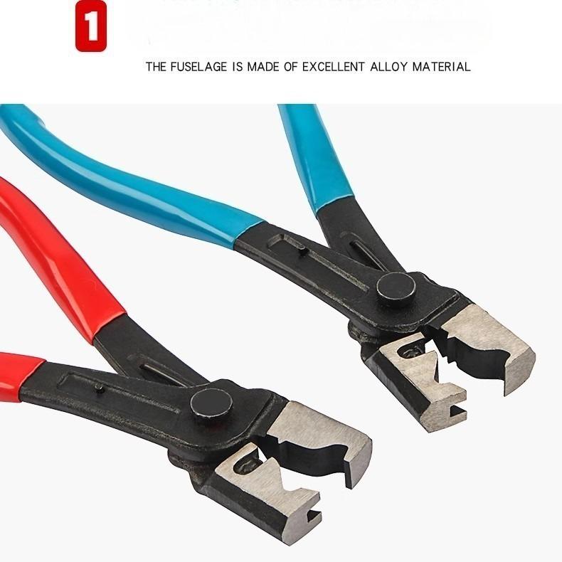 Car water pipe pliers, calipers, dust cover assembly pliers, tiger shaped air conditioning pipe disassembly pliers, clamp pliers, auto repair tools