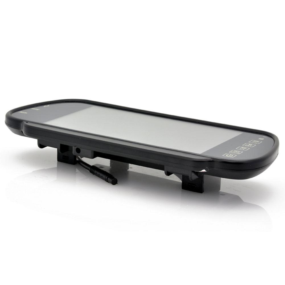 Achteruitrijspiegel Monitor en Multimedia MP4 Speler - 7 Inch Handsfree Bluetooth