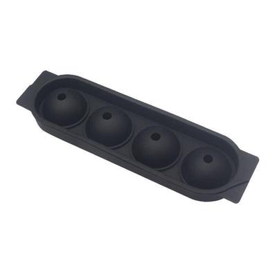 ZISIZ Large Silicone Ice Ball Mold (4-Cavity)
