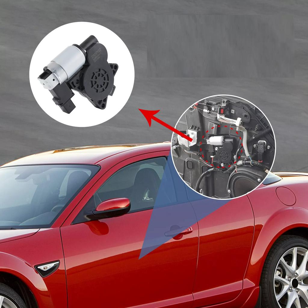 High Efficiency Window Lift Motor Electric Window Motor Smooth Operate Window Lift Motor 742-801 Replacement for Mazda