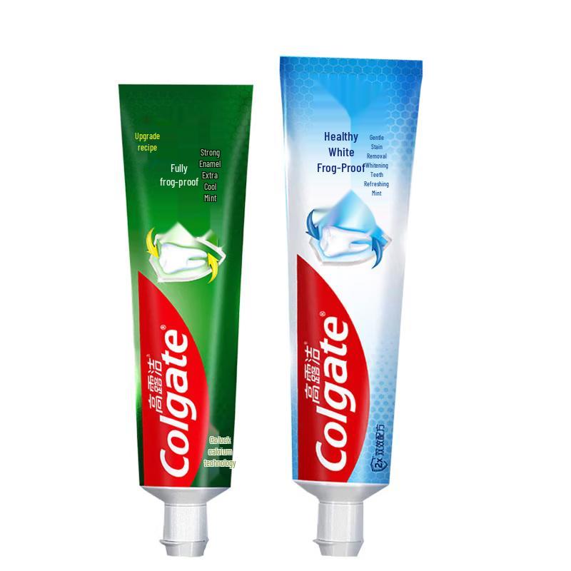 Colgate Toothpaste Bundle: Anti-cavity & Whitening