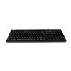 K1800 Kabeltastatur Full Size Ergonomisch 104 Tasten Leise USB Büro Desktop-Computer