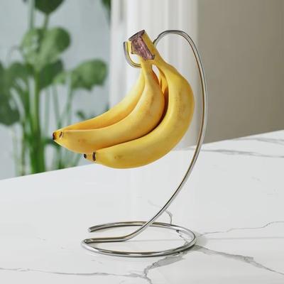 Creative Metal Banana Rack Keep Bananas Fresh Space Saving Fruit Display Hanger Modern Multifunctional