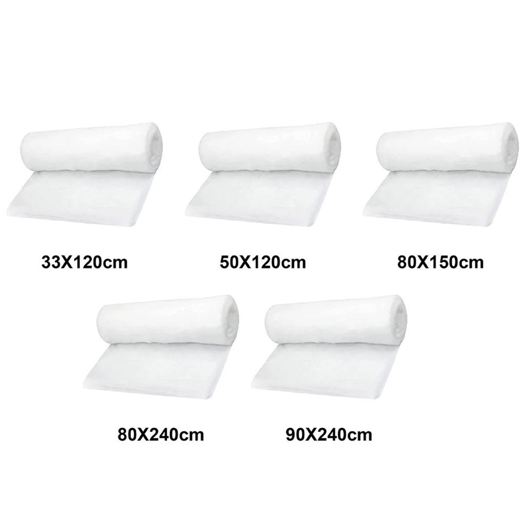 1/2PCS Artificial Christmas Snow Roll White Snow Mat Snow Blanket Soft Cotton Prop for Tree Xmas Village Backdrop Tree Decoratio