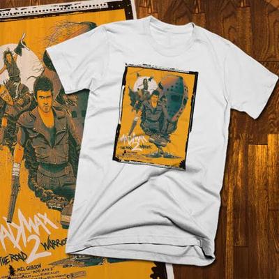 Retro Actionfilm T-Shirt Post-Apokalyptisch Akira Ära Cyberpunk Krieger mad max