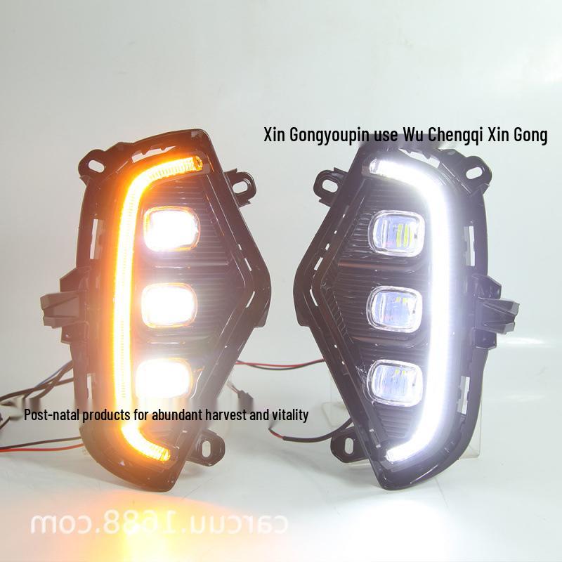 Fits 2019 RAV4 DRLs, 2019 fog light assembly, and 2020 LED DRLs.