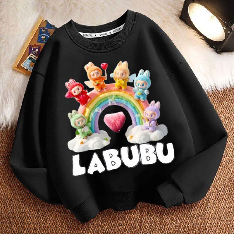 Children's Cute Hoodies, Fashionable Long-sleeved Loose Hoodies for Boys and Girls In Spring and Autumn