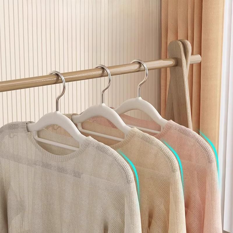 Hanger Household Clothes Non-Marking Non-Slip Special Clothes Support Anti-Shoulder Corner Drying Clothes Support Bedroom Storage Drying Rack