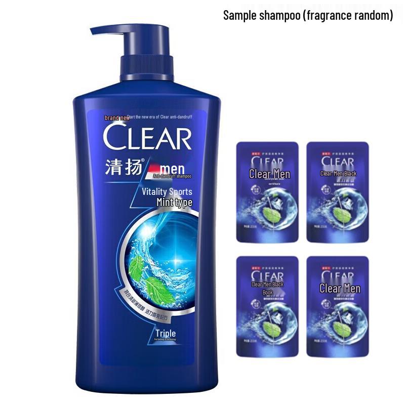 Clear Men Anti-Dandruff Sport Mint Shampoo Set