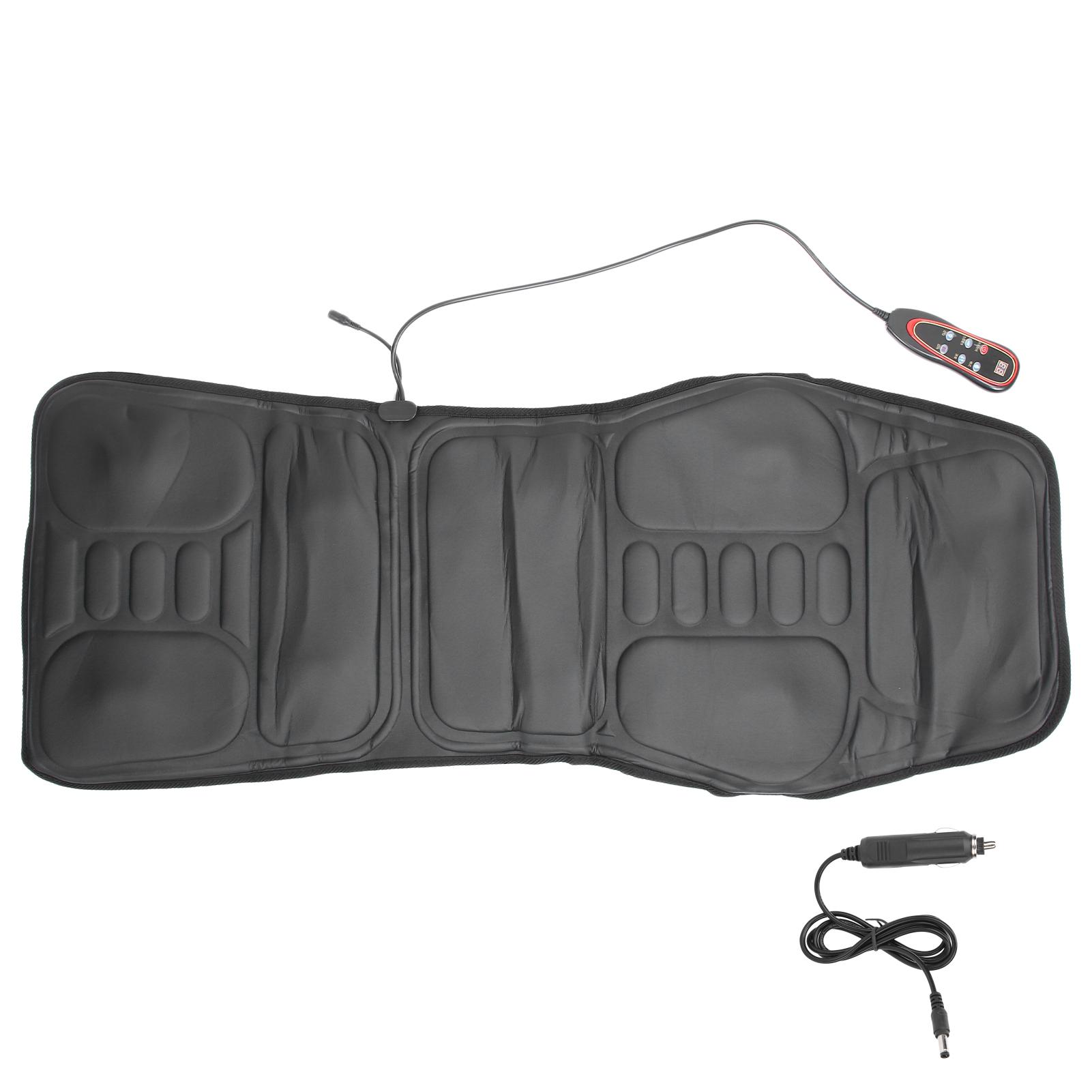 

Электрический подогреваемый массажный коврик для сиденья, облегчение боли, вибрационная массажная подушка для дома, автомобиля, офиса UK Plug