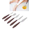 5 Pcs Wax Spatulas Multifunction Cake Icing Spatula Mixing Scraper For Decorating Baking
