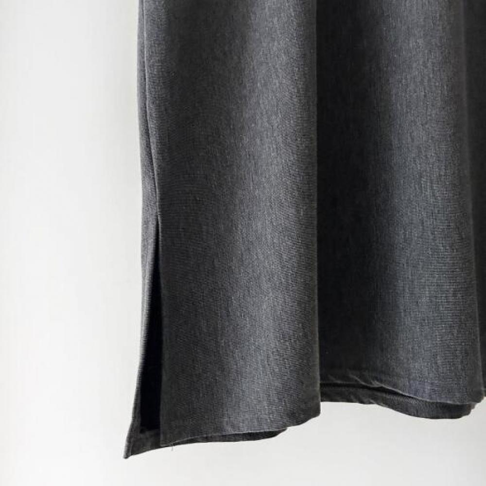 New ArriVals Open Run Women Long V Neck Dress With Side Slit