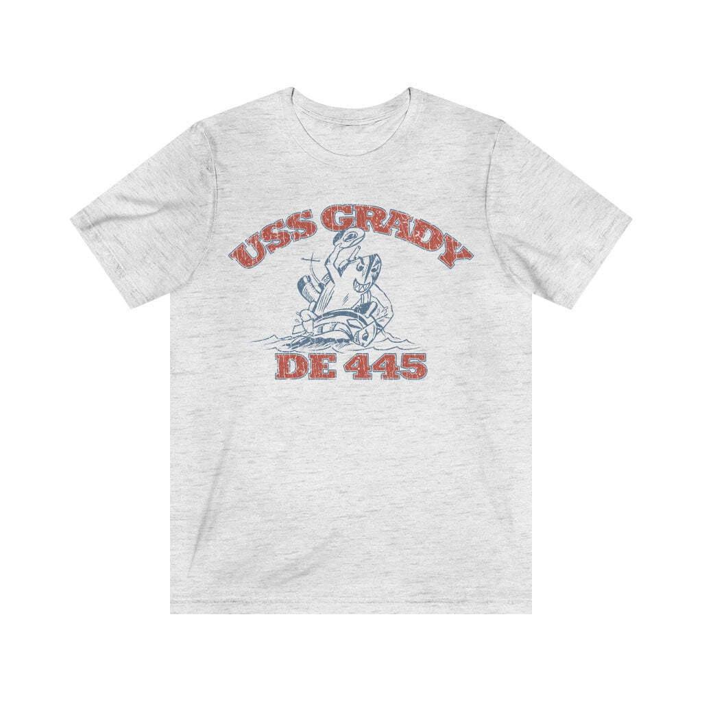 

USS Grady DE-445 1944 Vintage Men s T shirt S
