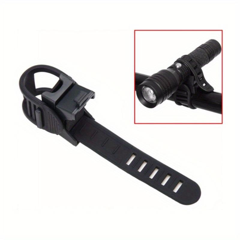 Adjustable Flashlight Holder for Bicycles, Designed for Handlebar Lighting, Perfect for Cycling Additions