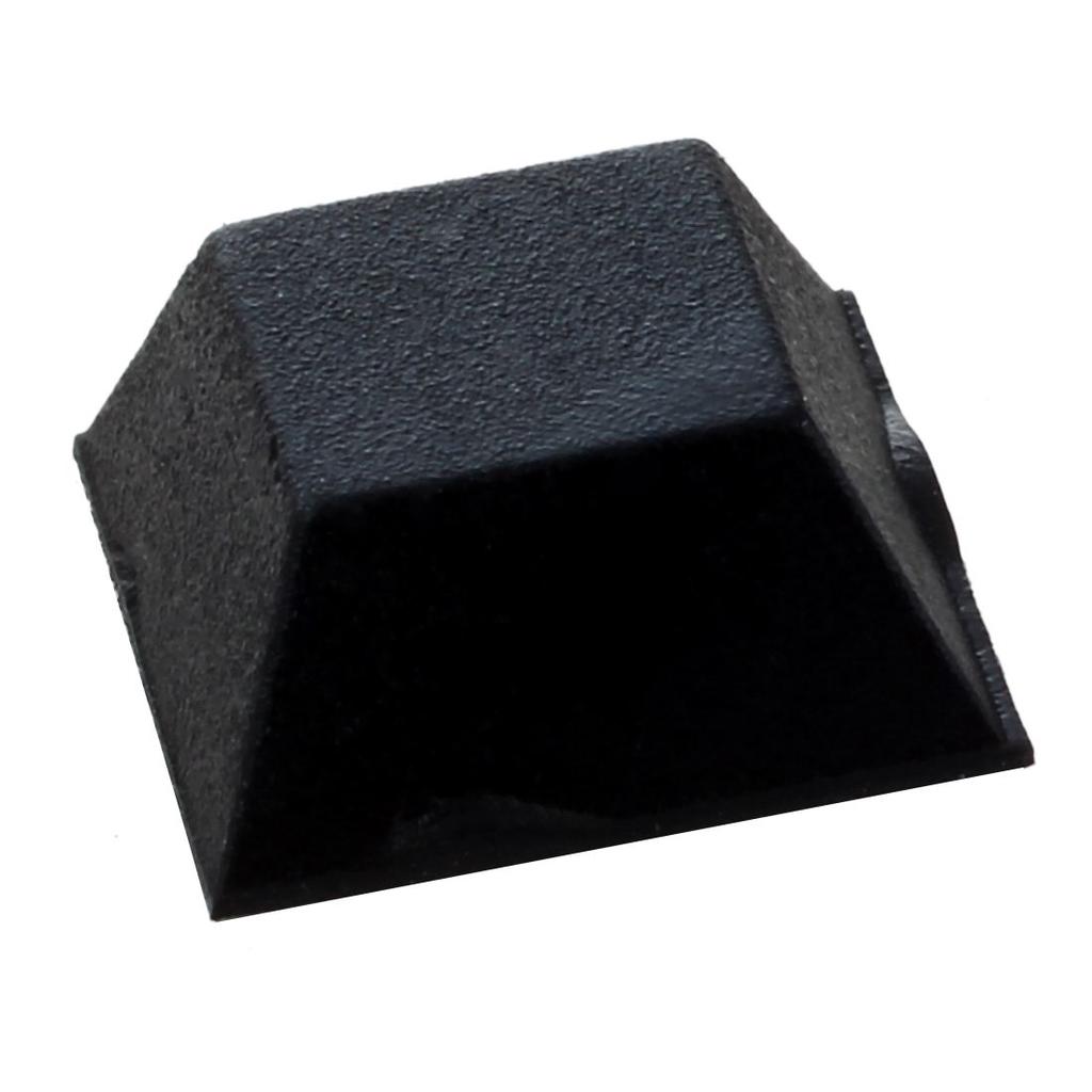 Chair Furniture Square 12mmx12mmx6mm Self Adhesive Rubber Pads TS