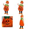Niedliches Halloween-Kürbiskostüm-Set für Kleinkinder und Babys – perfekt für Cosplay-Spaß