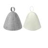 Sauna Anti Heat Sauna Hat Thicken Wool Felt Shower Cap Hair Turban Quickly Towel Drying Towel Hats Sauna Bathroom Accessories