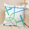 Cool GGertrudeS Cushion Cover Short plush Doublesided Print Square Throw Pillow Covers Sofa Home Cushion Decor