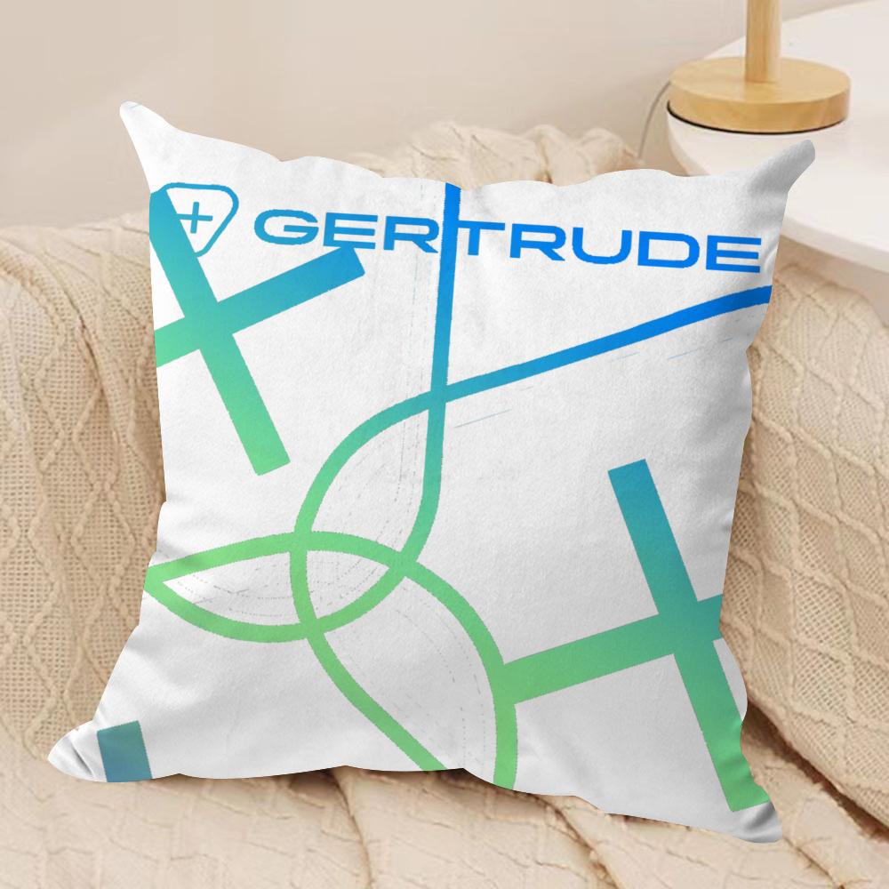 

Cool GGertrudeS Cushion Cover Short plush Doublesided Print Square Throw Pillow Covers Sofa Home Cushion Decor 30x30cm