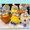 Minions Bob And Tim Plush Dolls With Flexible Pvc Material Perfect For Collectors And Gift Givers