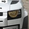For Land Rover Defender L663 110 90 2020 2021 Car Headlight Protective Film Smoked Black Tint Wrap Vinyl Transparent TPU Sticker