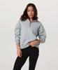[Women'S] Restore Relax Half-Zip Hoodie_Light Blue_Light Blue Vr25320021
