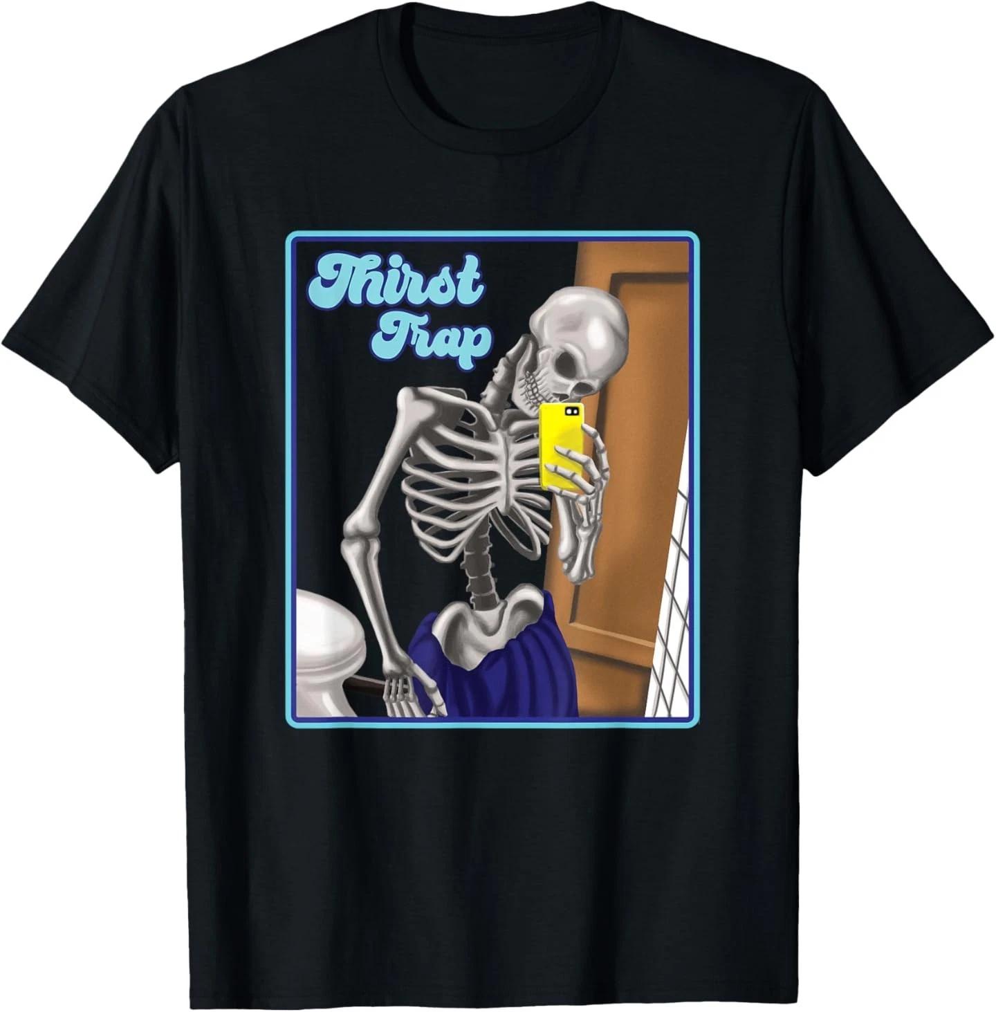 Thirst Trap Shirt - Vintage Funny Meme Shirt - Thirst Trap T- Shirt S