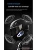 K12 Zinc Alloy Bluetooth Helmet Headset with FM Radio, Waterproof, Long Battery Life for Riding & Music.