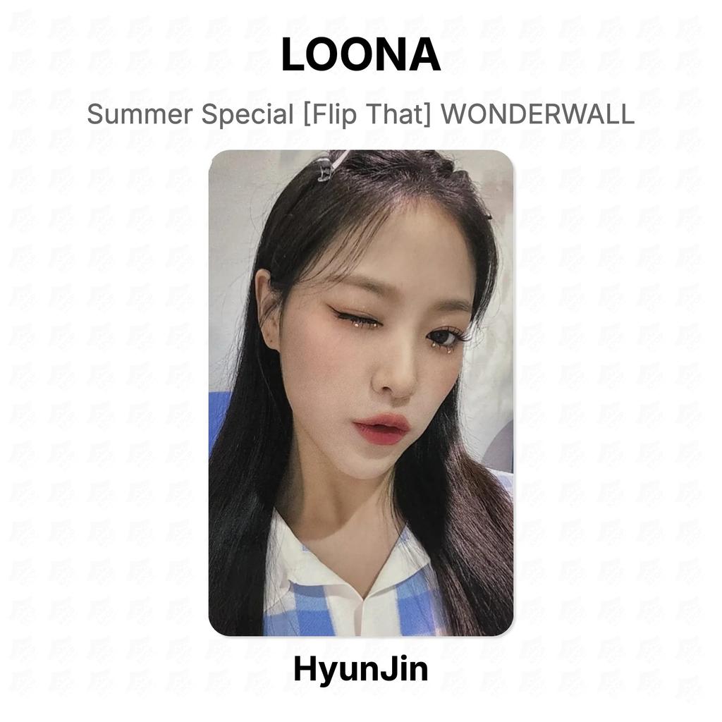 LOONA Summer Special [Flip That] WONDERWALL Official Photocard