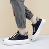 Leder Vulkanisierte Freizeitschuhe Designer Herren Sneaker Luxusmarke Outdoor Skate Schuhe Herren Dicke Sohle Slip-on Herren Flats