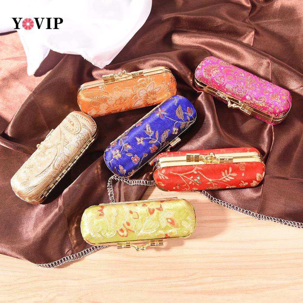 1 STKS Lippenstift Doos Enkele Lippenstift Opbergdoos Cosmetische Tassen Met Spiegel Vrouwen Make-up Opbergdoos
