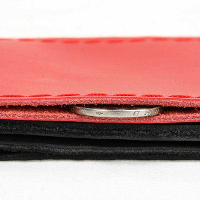 38cm Genuine Leather Car Steering Wheel Cover Hand Stitched Perforated & Two-Tone Design All Season With Thread Needles