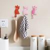 Cat Tail Refrigerator Magnetic Hooks Cute Cartoon Animal Style Rich Colorful Decoration Home Bendable Tail Home Essentia