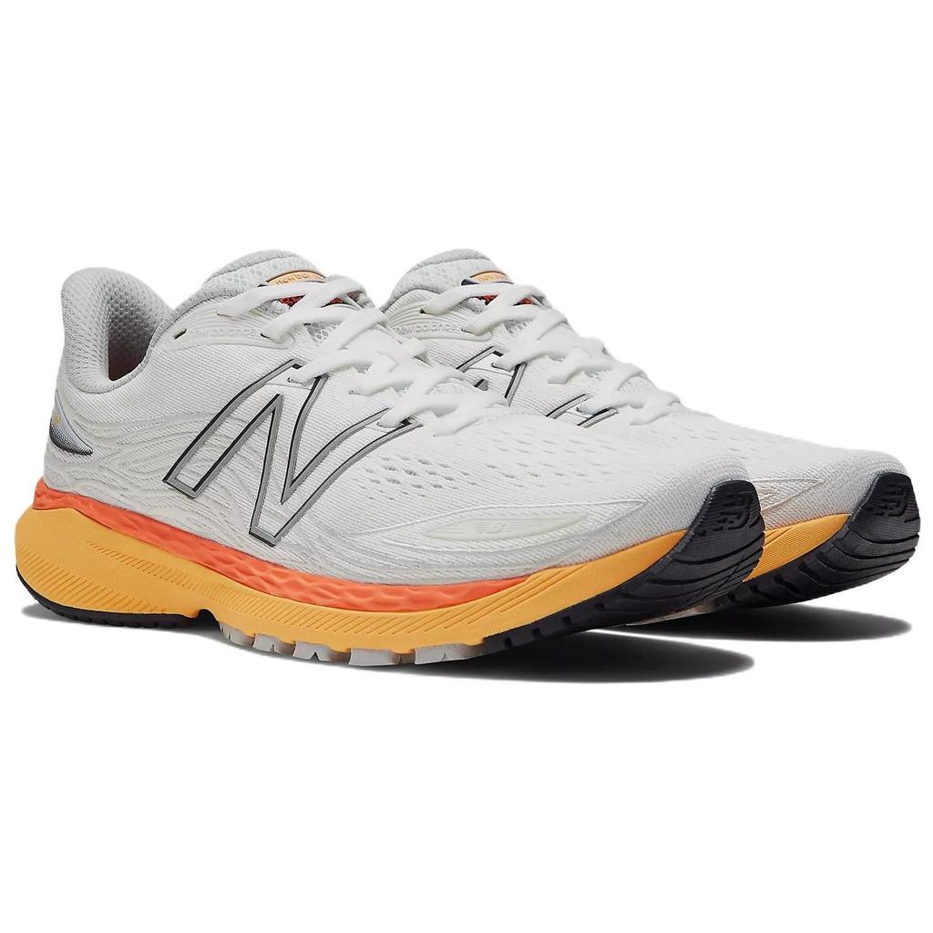 New Balance Fresh Foam 860v12 White Vibrant Orange Men Sneakers Vibrant-Apricot M860A12