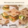 Disposable Oil-Proof Food-Grade Sandwich & Burger Wrapping Paper Liner