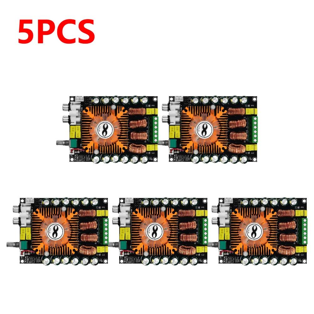 TDA7498E 2.0 Dual Channel HIFI Stereo Module 160Wx2 High Power Digital Power Amplifier Board Support BTL 220W With Cooling Fan