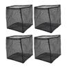4pcs Aquatic Pond Planting Bags Reusable PVC Mesh Water Garden Pond Plant Pot Breathable Lily Plant Pots for Pond Bog