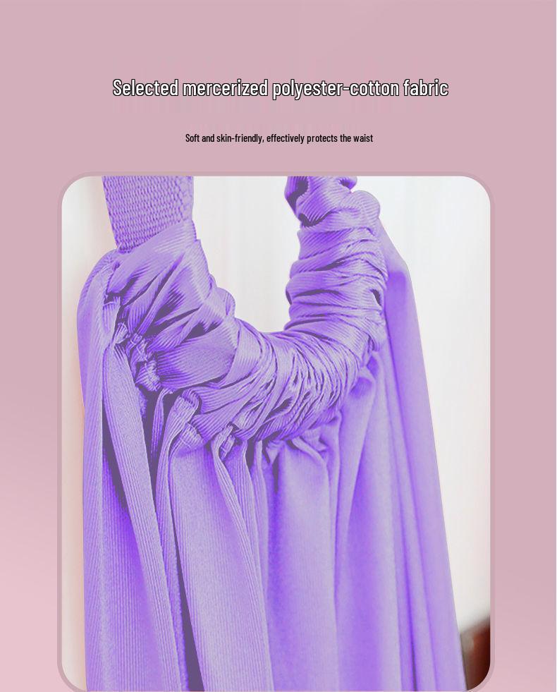 Aerial Yoga Rope Hammock for Lumbar Extensions & Handstands