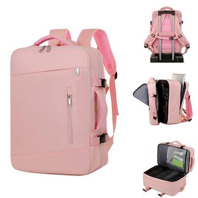 Expandable Large-Capacity Backpack with Dry/Wet Separation for Short Business Trips and Outdoor Commuting