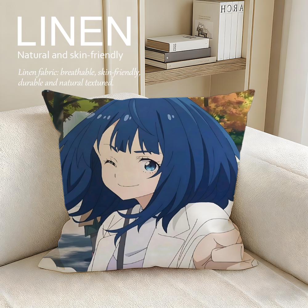 Too Many Losing Heroines Cushion Cover Pillowcase Set Pcs x x Breathable Washable Sofa Cushion Cover