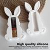 Easter Chocolate Bar Holder Silicone Mold Easter Bunny Silicone Mold Plaster Rabbit Chocolate Holder Casting Molds Home Decor