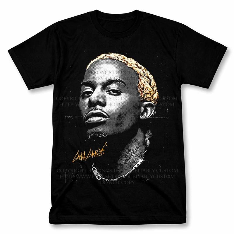 Playboi Carti Head Graphic T shirt Vintage Style Hip Hop Fan Tee 4XL