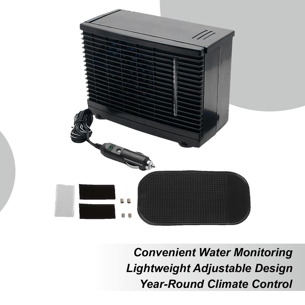 Car Air Conditioner Portable Vehicle Air Conditioner 12V Adhesive Cooling Appliance With Water Tank For Basement Camping