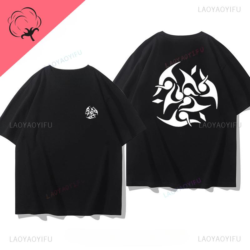 Honkai Star Rail Anime Shirt Kafka Themed Unisex Cotton Graphic Tshirts Otaku Gamer Fan Streetwear Apparel Camisa Clothes